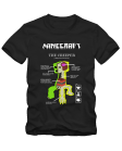 Minecraft marškinėliai creeper body Minecraft marškinėliai creeper body